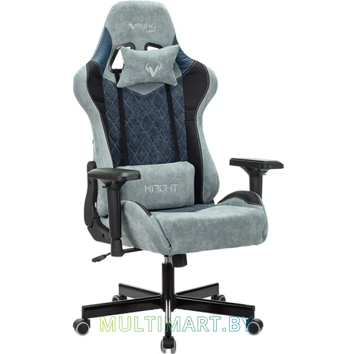 Кресло компьютерное Knight Viking 7 BL Fabric (синий)